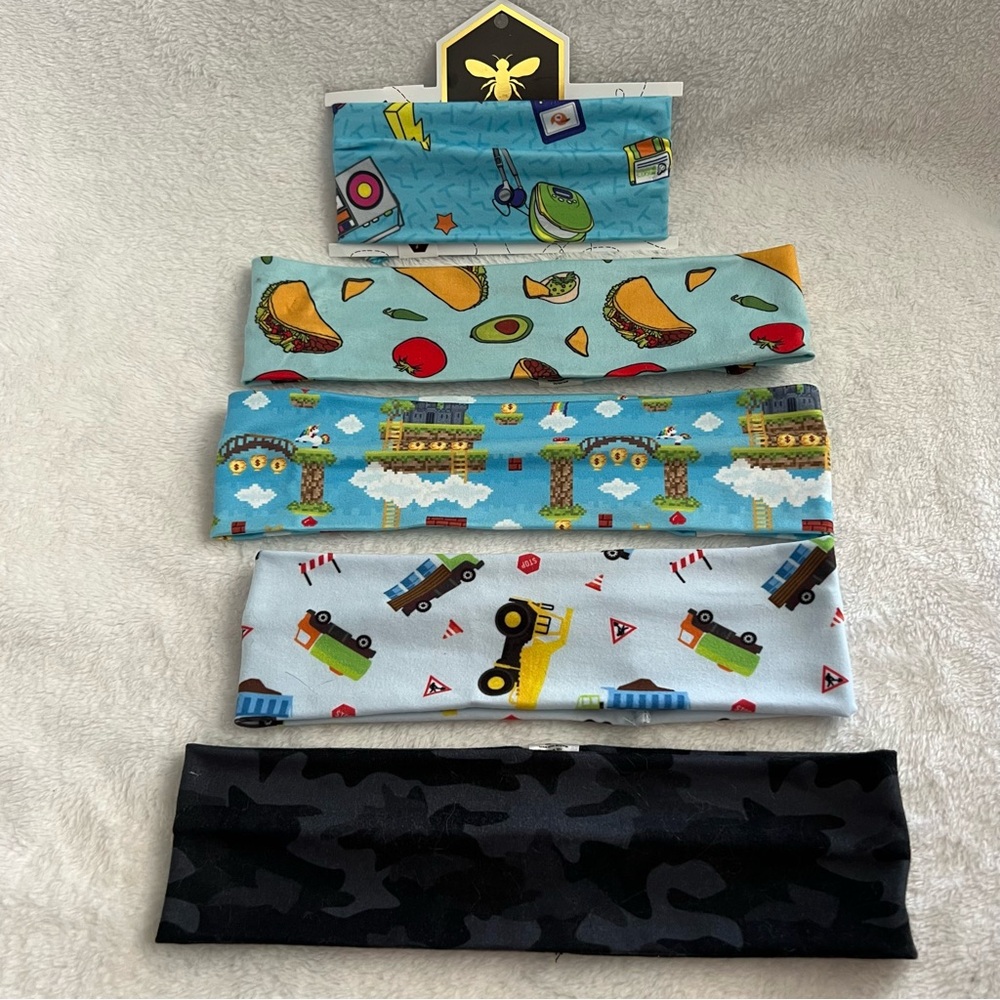 Bumblito Flat Headband Lot - 5 Count - One Size